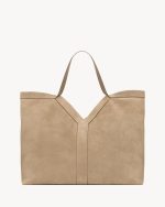 YSL Y MAXI tote in suede - Image 4